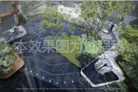 约100-118㎡▁生态绿地▁效果图千亿网站售楼中心)最新鼎城潮前▁建面